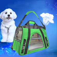 Mochila para transporte de animais de estimação, bolsa de viagem portátil com poodle para cães e gatos 2024 - compre barato