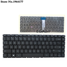 Teclado Inglés para ordenador portátil, disponible en negro o plateado, para HP 13-U 14-ab011TX ab141TX ab005TX ab010 ab009 14-ab158tx ab159tx Ab166us 2024 - compra barato