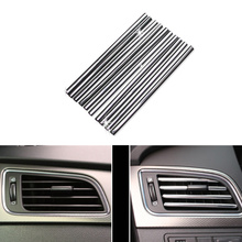 Rejilla de ventilación en forma de U para coche, accesorio decorativo para Peugeot RCZ 206, 207, 208, 301, 307, 308, 406, 407, 408, 508, 2008, 3008, 4008, nuevo 2024 - compra barato