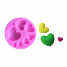 Hot sale Love Heart Shape Silicone Cake Mold Cake Decorating Baking Silicone Mould For Soap Cookies Fondant Cake Tools 2024 - buy cheap