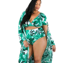 Conjunto de bikini con Push-Up para mujer, bañador Sexy 5XL, traje de baño brasileño con pecho grande, ropa de baño de talla grande 2024 - compra barato