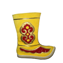 yellow sun wukong cosplay shoes swordsman cosplay boots vintage historical boots chinese ancient dynasty boots 2024 - buy cheap