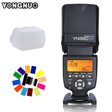 Yongnuo YN-560 iv yn560iv yn560 iv universal sem fio flash speedlite para canon nikon pentax olympus fujifilm panasonic sony a99 2024 - compre barato