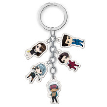 Game Gyakuten Saiban Keychain Cartoon Figure Attorney Acrylic Pendent Keyring 2024 - buy cheap