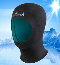 1MM Neoprene Scuba Diving Cap With Shoulder Snorkeling Equipment Hat Hood Neck Cover Winter Swim Cap Warm Wetsuit Protect Hair 2024 - buy cheap