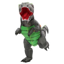 Inflatable Dinosaur Costume Special Halloween Adult T-rex Trex for Men Animal Cosplay Party Fantasia clothing holiday Lost Land 2024 - buy cheap