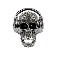 Soldier Stainless Steel Men Charm Ring Punk Skull Ring Vintage Domineering Jewelry 2024 - buy cheap