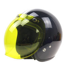 Motorcycle Helmet Wind Shield Visor For Bonanza Scooter Motocross Bicycle Cycling Motorbike Helmet Vintage Fog Mirror colorful 2024 - buy cheap