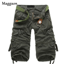 Hot Sale 2018 Summer Camouflage Loose Cargo Shorts Men Cool Camo Summer Short Pants Homme Cargo Shorts Dropshipping 2024 - buy cheap