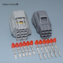 Shhworlsea-conector de cableado para coche, conector hembra mmacho de 6 pines para automóvil de 7283-5553-10, carcasa impermeable automática, 7282-5553-10 2024 - compra barato