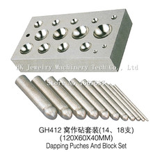 1pc/lot Dapping Puch,Dapping Punches,dapping block set jewelry tools and mchine 2024 - buy cheap