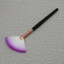 1Pc Professional Fan Shape Makeup Brush Blending Highlighter Contour Face Loose Powder Brush Cosmetic Makeup Tools 2024 - buy cheap