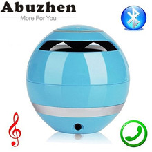 Abuzhen Portable Stereo Mini Bluetooth Wireless Speaker for Smartphone Tablet with Mic Hands-free for Phone Support TF Card AUX 2024 - buy cheap