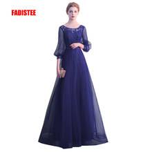 FADISTEE New arrival Gorgeous style dress evening dresses Vestido de Festa A-line three quarter sleeves gown prom lace style 2024 - buy cheap