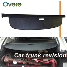 Overe 1Set Car Rear Trunk Cargo Cover For VW Volkswagen Tiguan L Car-styling Black Security Shield Shade Auto accessories 2024 - buy cheap