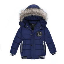 Boys Cotton Coat 2018 New Cotton Jacket M718 Foreign Trade Children's Cotton Coat 2024 - buy cheap