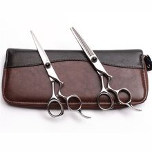 1Pair C9016 5.5" Engraving Logo JP 440C Cutting Shears Thinning Scissors Salon Hairdresser's Scissors Professional Hair Scissors 2024 - buy cheap