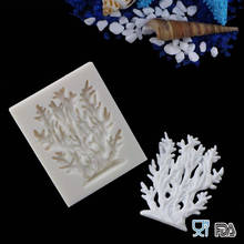 Coral Sugarcraft Sea Silicone Mold Fondant Mold Cake Decorating Tools Chocolate Mold H699 2024 - buy cheap