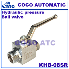 High quality hydraulic pressure ball valve KHB-08SR M16*1.5 male thread carbon steel high pressure ball valve 2024 - buy cheap