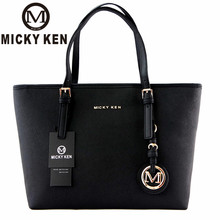 Micky Ken Brand New 2019 Women Handbags Big Pu Leather High Quality Letter Female Bag Designer Bolsos Mujer Sac A Main Totes 2024 - buy cheap