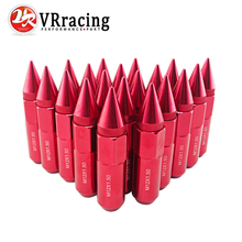 VR-20 Pcs M12X1.5 High Quality Aluminum Extended Tuner Wheek Lug Nuts With Spike For Wheels/Rims VR-ELBN1215 2024 - buy cheap