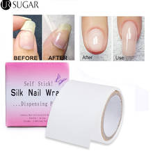 Adhesive Silk Nail Protector Wrap Fiberglass Reinforce for Nail Building Extension Form White UV Gel Acrylic Nail Art Tool Kit 2024 - buy cheap
