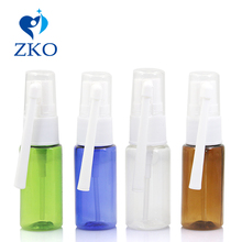 15ml Plastic Round Clear/Colorful Bottle Nasal Spray Medical Spray Refillable Portable Pump Bottles with Long Pole Free Shipping 2024 - buy cheap