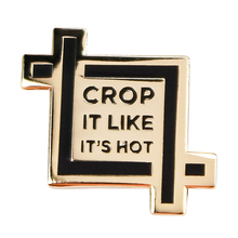 Crop It Enamel Lapel Pin 2024 - buy cheap