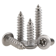 20pcs M3.5 304 stainless steel Pan heads round head plum bolt Anti-theft self-tapping screws 9.5mm-32mm Length 2024 - buy cheap