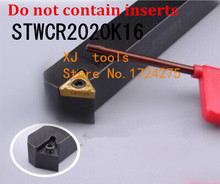 STWCR2020K16/ STWCL2020K16-máquina de torno, herramientas de corte de torno de Metal, Herramientas de Torneado CNC, portaherramientas de torneado exterior, tipo S, STWCR/L 2024 - compra barato
