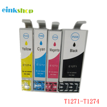 einkshop For Epson T1271 T1272 T1273 T1274 Ink Cartridge for Epson WorkForce 630 633 635 840 WF-7520 WF-7010 WF-7510 NX430 NX330 2024 - buy cheap