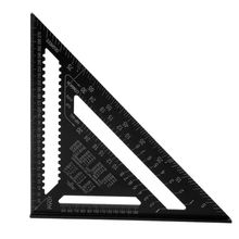 Aluminum Alloy Metric Triangle Ruler Angle Protractor Speed Square Woodwork Protractor Gauge High Precision Measuring Tool 2024 - buy cheap