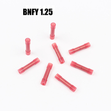 NEW 50PCS BNYF1.25 BNYF2 BNYF5.5 Nylon fully insulated joint in the middle Nylon tube type terminal Cold pressed terminals 2024 - buy cheap