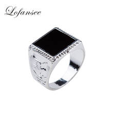 Модное черное кольцо, мужские свадебные аксессуары, черное кольцо в стиле панк 2024 - купить недорого