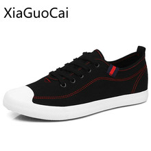 Moda masculina sapatos de lona respirável estudante masculino sapatos casuais baixo topo plana tênis respirável masculino sapatos casuais 2024 - compre barato