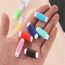 10pcs/lot Cable Protector Data Line Colors Cord Protector Protective Case Long Size Cable Winder Cover For iPhone USB Charging 2024 - buy cheap