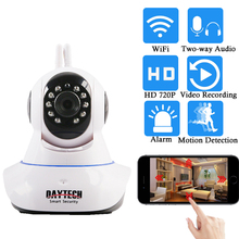 Daytech IP Camera Wireless Home Security Camera WiFi Network PT Two Way Audio IR Cut  HD 720P CCTV Night Vision Motion Detection 2024 - buy cheap