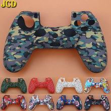 JCD-funda de camuflaje con agarre de camuflaje, Protector de piel suave para Playstation 4, PS4 pro Slim, controlador de Gamepad 2024 - compra barato