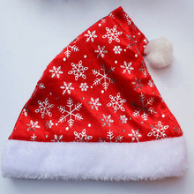 High-Quality Classic Santa Snowman Adult Soft Christmas Party Hat Christmas Gifts for Children Happy New Year Christmas Gift 2024 - buy cheap