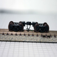 2pcs N Scale Bogie Simulation Train Model Toy Accessories 1/150 Train Model Wheels 2024 - buy cheap