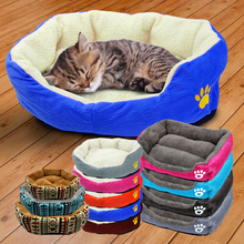 Warm Cat Bed House Pet Puppy Sofa Kennel Mat Winter Cat Sleeping Beds Nest For Small Medium Dogs Cats Cama Perro Pet Products 2024 - buy cheap