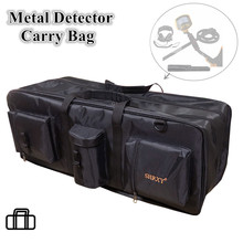 Bolsa de armazenamento de metal detector, bolsa portátil, à prova d'água, de lona, dupla camada, organizador, mochila, para detector de metal 2024 - compre barato