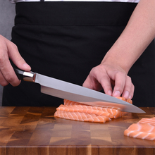 Cuchillo japonés sashimi para filetear, utensilio de cocina para Chef, Sushi, salmón, rebanador pequeño, cuchillo de pescado con mango de Micarta 2024 - compra barato