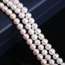 Natural Freshwater Pearls Beads High Quality 36 cm Punch Loose Beads for Jewelry Making DIY Women Necklace Bracelet 7-8 mm 2024 - buy cheap
