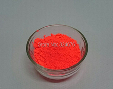 NEON Orange-Red  Color Shiny Fluorescence Pigment Phosphor Powder Dust Nail Polish Fluorescent Powder for Nail Polish 2024 - buy cheap