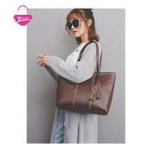 2019 Leather Handbags Big Women Bag High Quality Casual Female Bags Trunk Tote Brand Shoulder Bag Ladies Large Bolsos 2024 - buy cheap