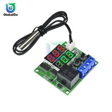 Controlador de temperatura con termostato y pantalla Digital Dual, regulador NTC, Sensor, módulo de Control de relé, W1219 DC 12V 5V LED 2024 - compra barato