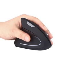 Эргономичная Вертикальная мышь, беспроводная левосторонняя компьютерная игровая мышь, 5D USB оптическая мышь, геймер для ноутбука, ПК, игры 2024 - купить недорого