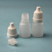 500/lote venta al por mayor 5ML vacío plástico gotero compresible botella ojo líquido cuentagotas olla tapa blanca contenedor pequeño 5g embalaje 2024 - compra barato