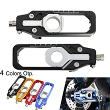 Nicecnc-ajuste de corrente do eixo traseiro para motocicleta, tensor para bmw s1000r, s1000rr, s, 1000, r, rr 2013-2018, hp4 2010-2019 2024 - compre barato